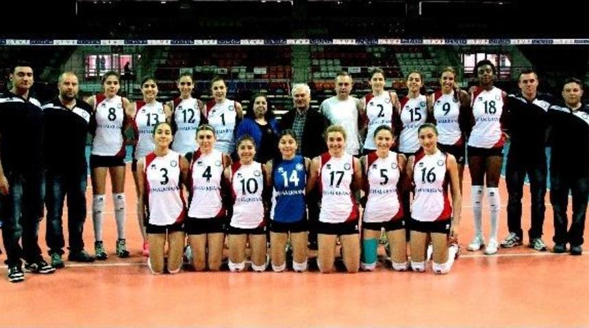 Halkbank Gazi &Uuml;niversitesi, Acıbadem Voleybol Ligi'ne Y&uuml;kseldi