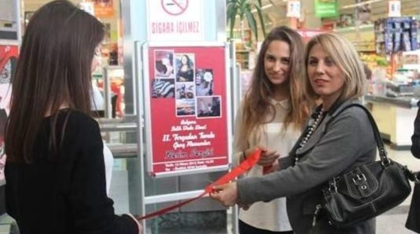 Liseli &Ouml;ğrenciler Hayellerini Tuvale Yansıttı