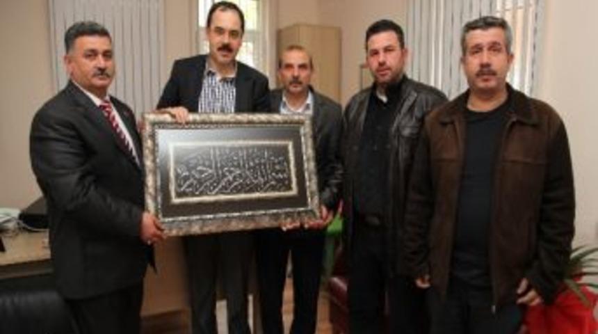 Cami Derneğinden Başkan Ayaz&rsquo;a Ziyaret