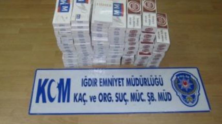 Iğdır'da Ka&ccedil;ak Sigara Operasyonu: 1 G&ouml;zaltı