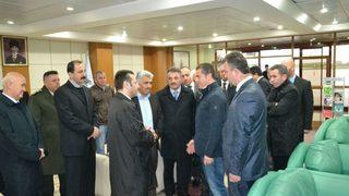 Bakan Kılıç’a Yağmur Altında Karşılama Töreni Düzenlendi