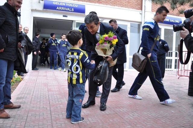 Fenerbahçe Kafilesi, Eskişehir'e Geldi