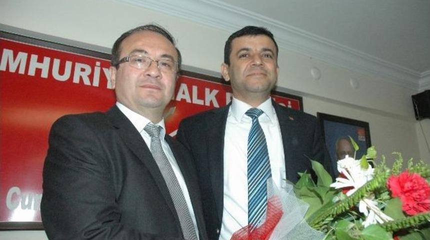 Chp’nin Yeni İl Başkanı Çavuşoğlu Görevi Devraldı