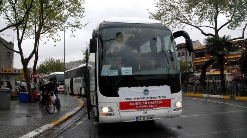 Sakarya B&uuml;y&uuml;kşehir Belediyesi Şehit Aileleri İ&ccedil;in İstanbul Gezisi D&uuml;zenledi