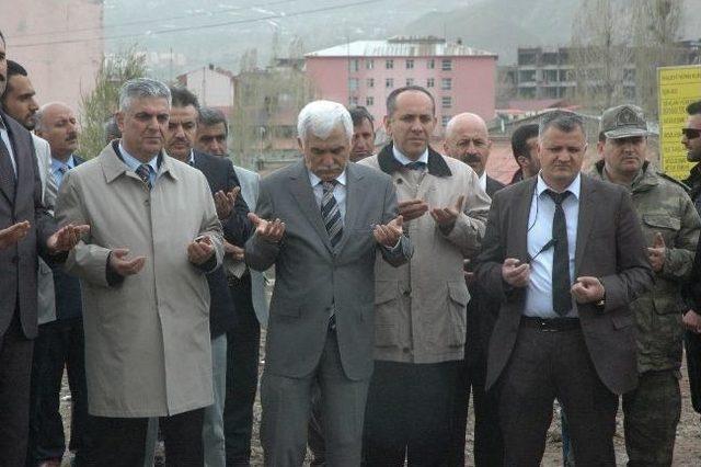 Hakkari’de 24 Derslik Kız Meslek Lisesi Binası’nın Startı Verildi