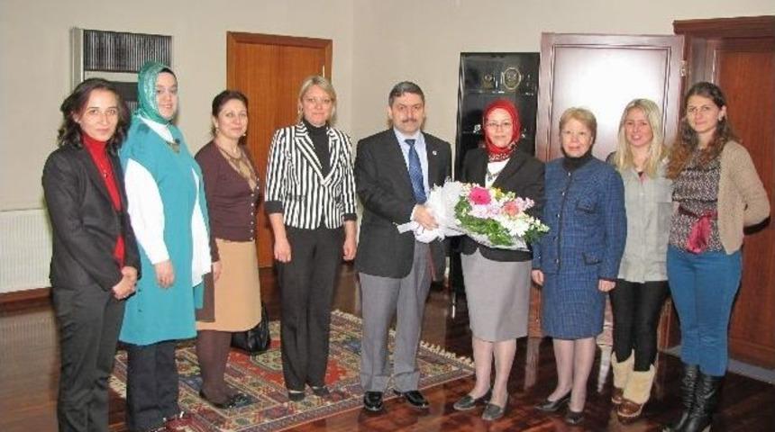 Tobb Kadın Girişimciler&rsquo;den, Cb&uuml; Rekt&ouml;r&uuml; Pakdemirli&rsquo;ye Ziyaret