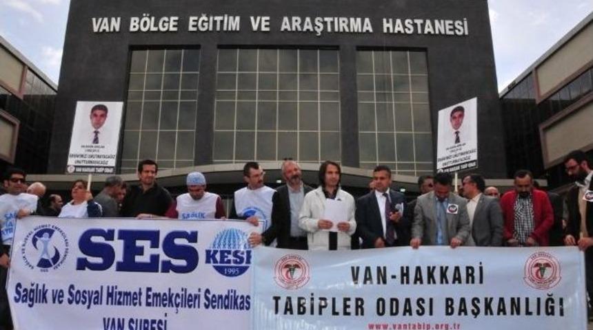 Van-hakkari Tabipler Odası Y&ouml;netim Kurulu &Uuml;yesi L&uuml;tf&uuml; Tekeş: