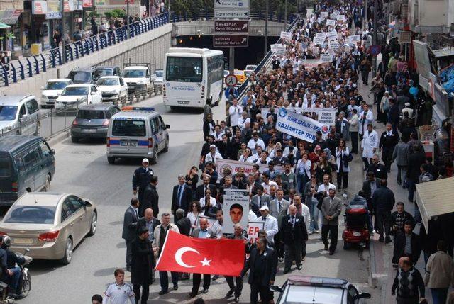 Ersin Arslan, Adını Taşıyan Hastanenin Önünde Anıldı