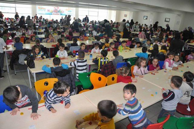 Okul &Ouml;ncesi &Ccedil;ocukları H&uuml;nerlerini Sergiledi 2