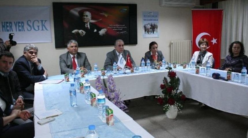 Sosyal G&uuml;venlik Kurumu Proje Eğitimi Toplantısı Yapıldı