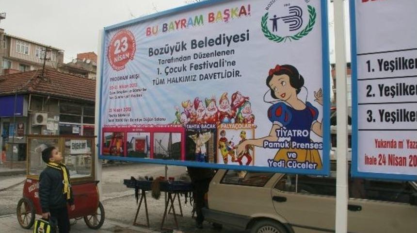 Boz&uuml;y&uuml;k&rsquo;te Bir İlk ; &Ccedil;ocuk Festivali