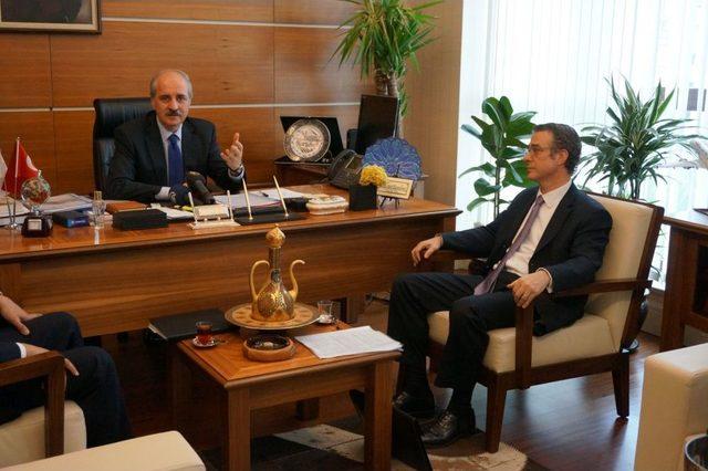 Numan Kurtulmuş, IMF'nin Türkiye Temsilcisi Ile Görüştü