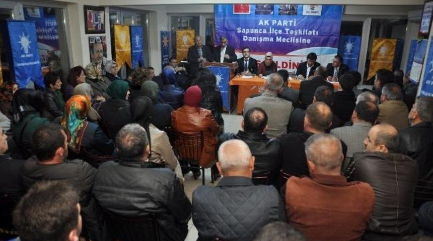 Ak Parti Sapanca Danışma Meclisi Toplantısı Yapıldı