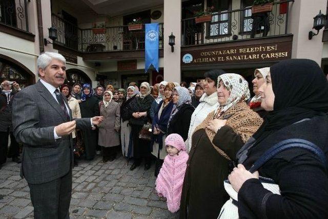 Odunpazarı'nı Başkan Sakallı'dan Dinlediler