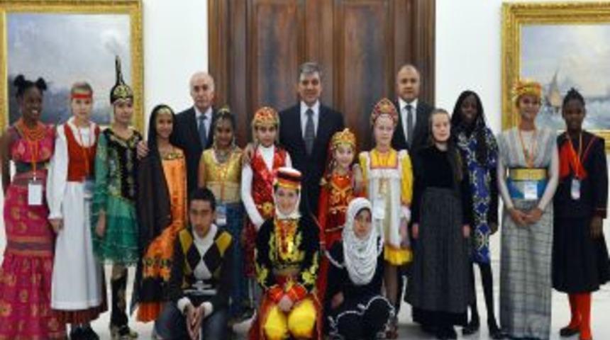 23 Nisan &Ccedil;ocukları, &Ccedil;ankaya K&ouml;şk&uuml;&rsquo;nde