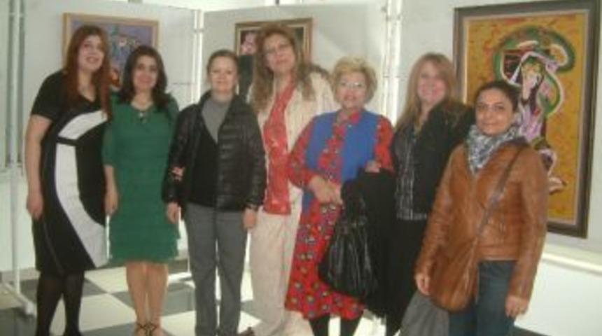 Bu Sergide Her Sanat&ccedil;ının Bir Eseri Yer Aldı