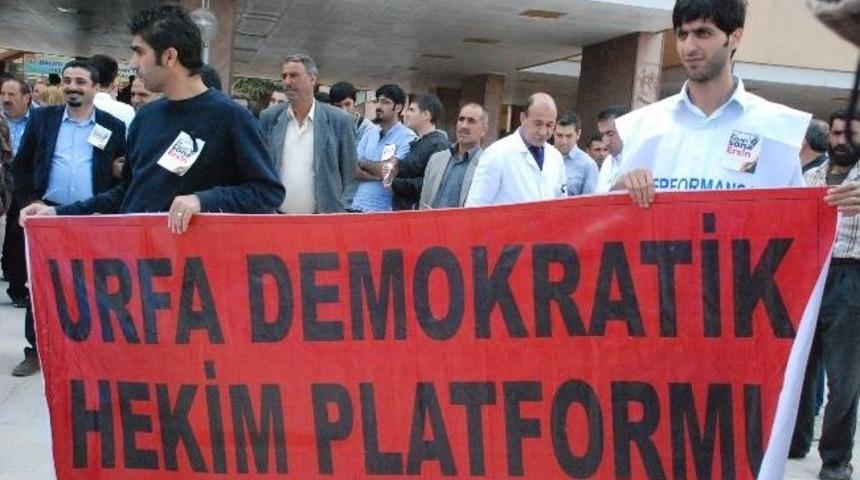 Doktorlar Bir G&uuml;nl&uuml;k İş Bıraktı