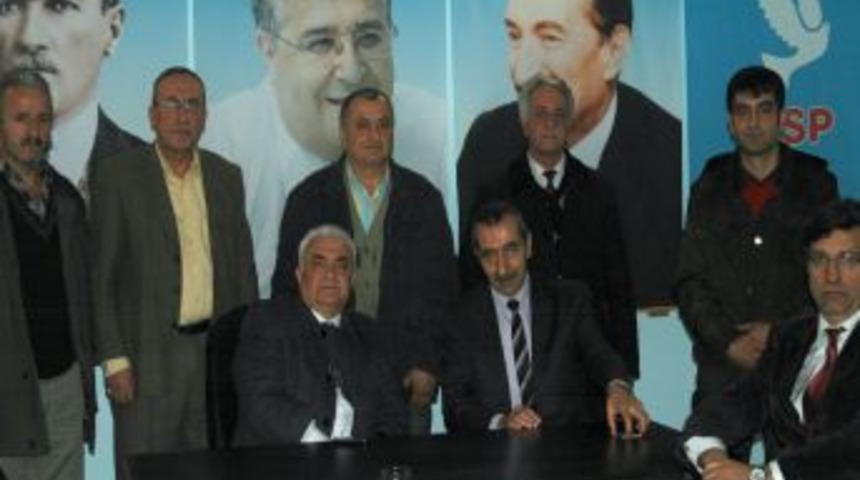 MHP'den Yeni Atanan DSP Il Y&ouml;netimine Hayırlı Olsun Ziyareti