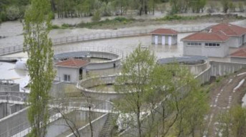 Samsun&rsquo;da Arıtma Tesisini Su Bastı, Ladik&rsquo;te 6 Koyun Telef Oldu