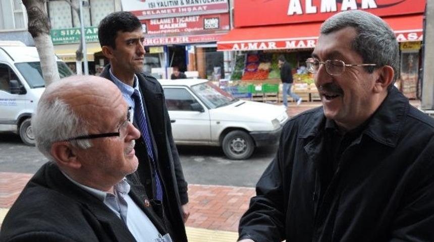 Vergili Esnaf Ziyaretlerine Devam Ediyor