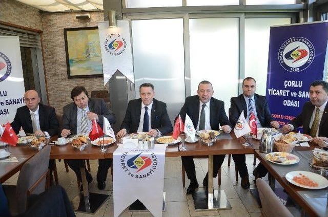 Çorlu Tso Yerel Basınla İstişare Toplantısı