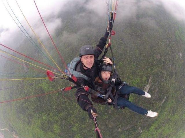 Dağcılar Uludağ dan Böyle Uçtu 1