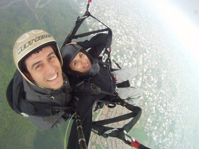 Dağcılar Uludağ dan B&ouml;yle U&ccedil;tu 3