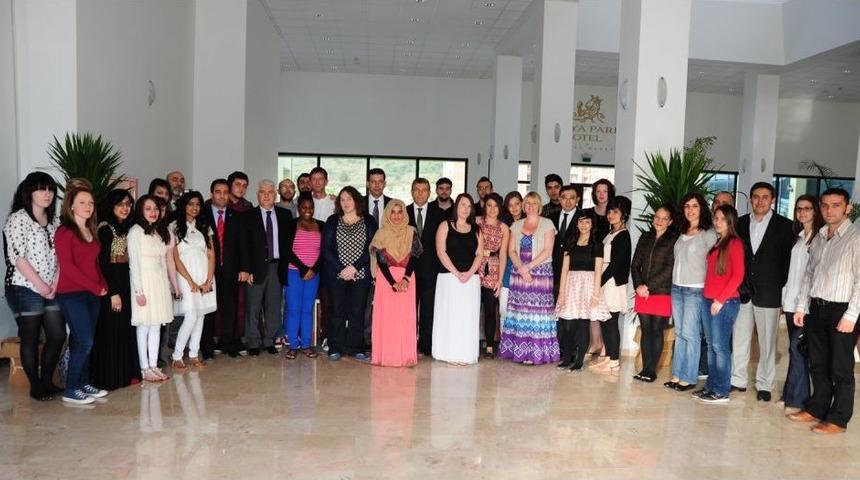 Balıkesir &Uuml;niversitesi'nde Staj Yapan İngiliz &Ouml;ğrenciler Memnun Ayrıldı