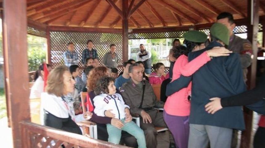 Engelli &Ouml;ğrencilerden Jandarmaya Ziyaret