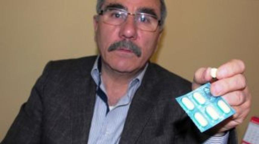 İlacın içinden kıl çıktı