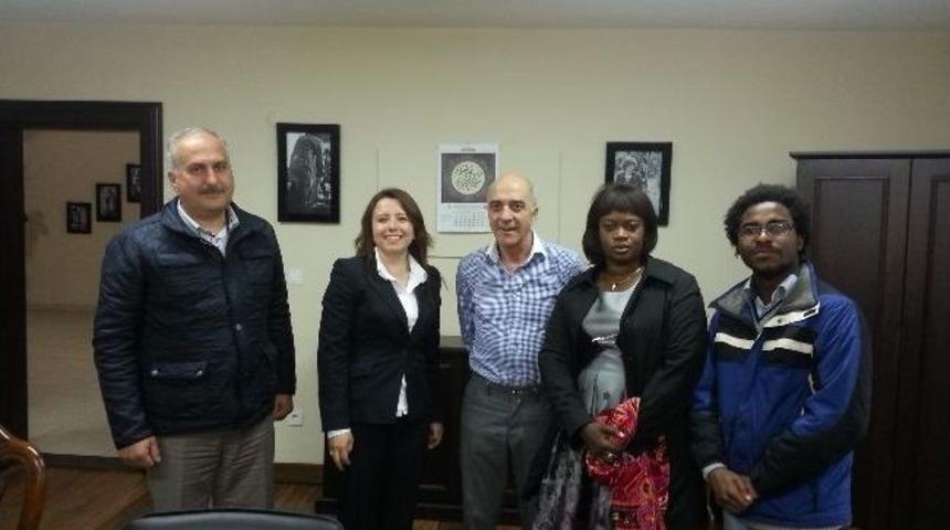 Senegalli İşadamları Akyazı&rsquo;da İncelemelerde Bulundular