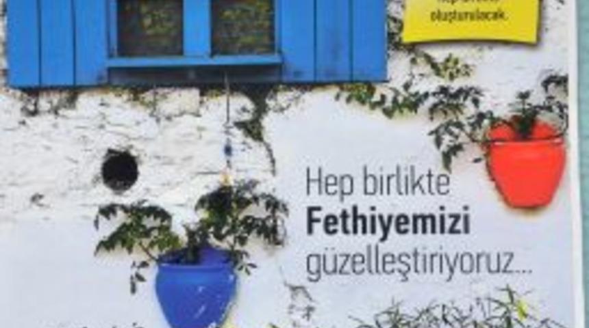 Fethiye'de Mahalleler Begonvil Ve Sardunya &Ccedil;i&ccedil;ekleri A&ccedil;acak