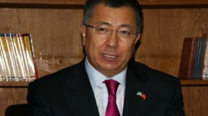 Kazakistan'ın Ankara B&uuml;y&uuml;kel&ccedil;isi T&uuml;ymebayev Trabzon'da