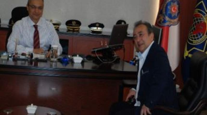 Tafyun Talipoğlu&rsquo;ndan Emniyet M&uuml;d&uuml;r&uuml; Aydın&rsquo;a Ziyaret