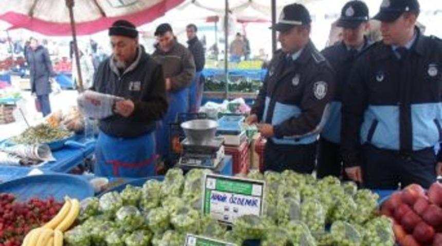 Tepebaşı Belediyesi'nde Pazar Yerleri Denetimi