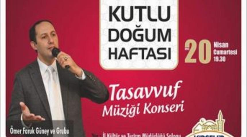 &Ouml;mer Faruk G&uuml;nay Ve Gurubu Tasaffuf M&uuml;ziği Konseri Verecek