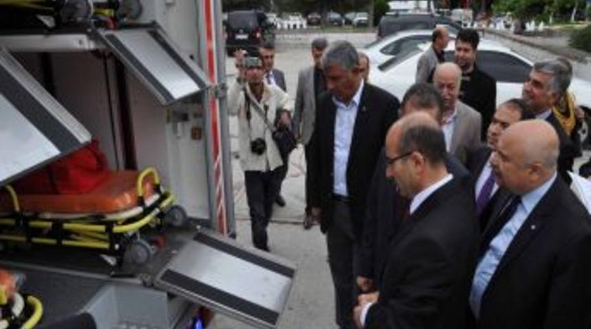112 Acil Servis Yeni Ambulanslarla G&uuml;&ccedil;lendi