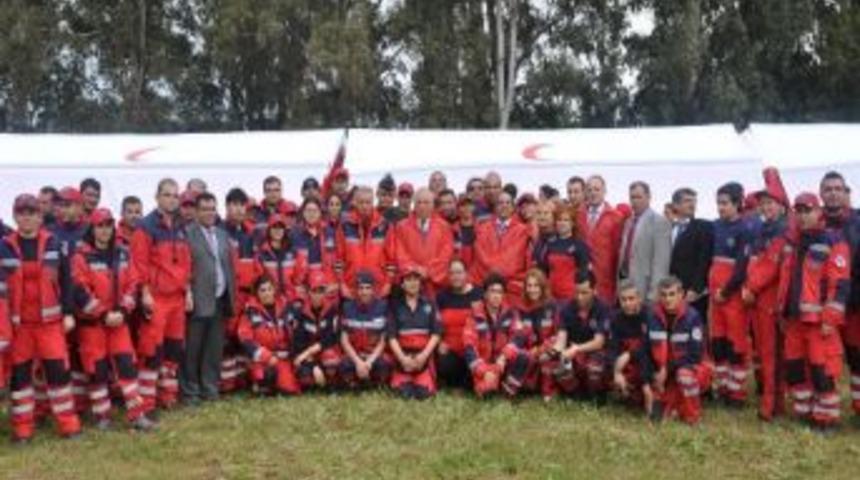 Adana&rsquo;da Kurtarma Personeline &lsquo;gece Ter&ouml;r Saldırısı&rsquo; Tatbikatı