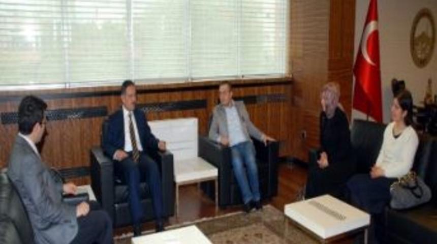 Başkan &Ouml;zhaseki'nin Kabul G&uuml;n&uuml;