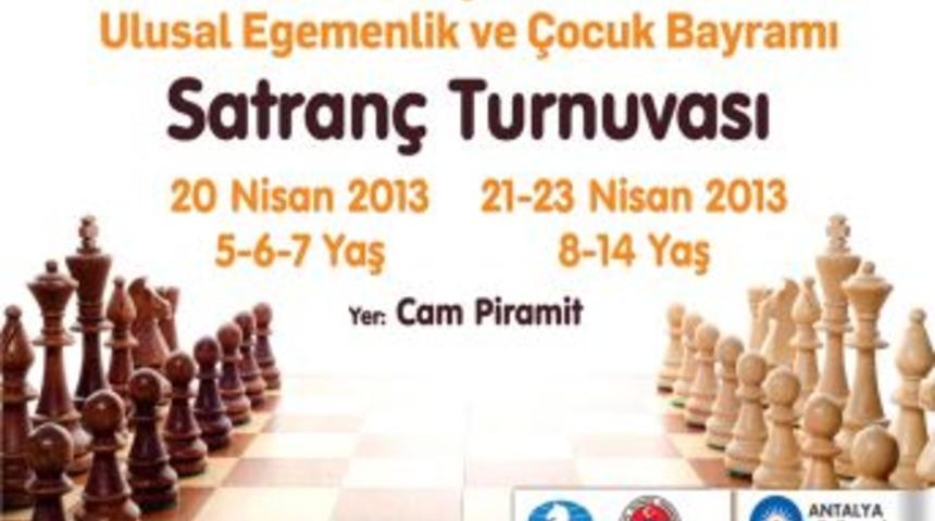 Antalya B&uuml;y&uuml;kşehir Belediyesi, 2 Bin &Ccedil;ocuğa Satran&ccedil; Oynatacak