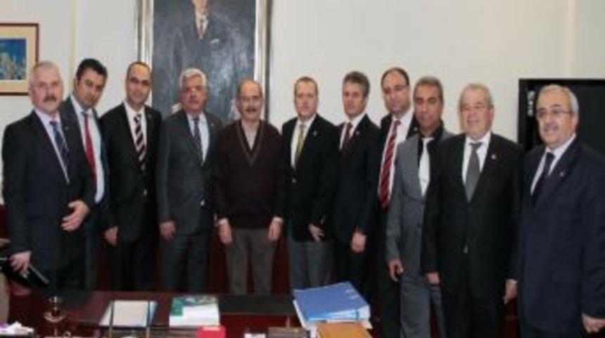 Chp Tekirdağ İl &Ouml;rg&uuml;t&uuml;nden Başkan B&uuml;y&uuml;kerşen&rsquo;e Ziyaret
