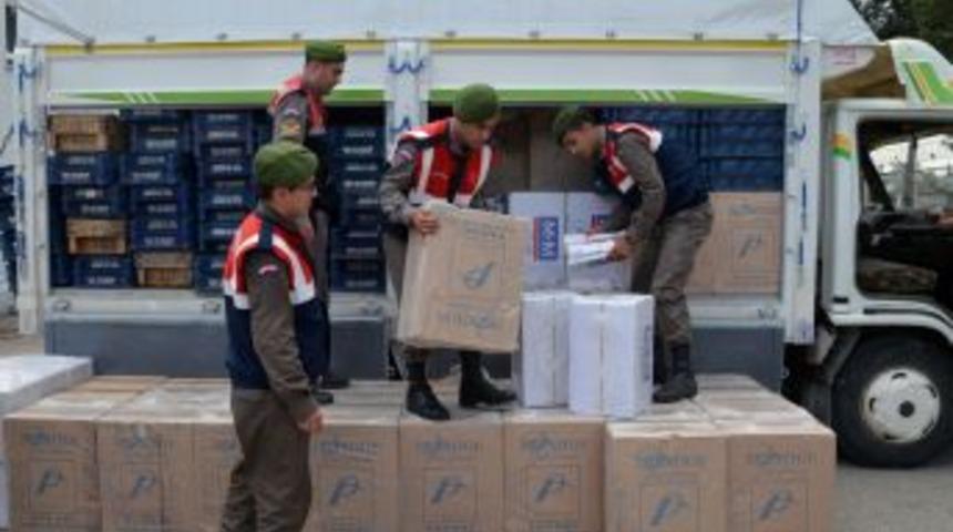 Adana'da 63 Bin 790 Paket G&uuml;mr&uuml;k Ka&ccedil;ağı Sigara Ele Ge&ccedil;irildi