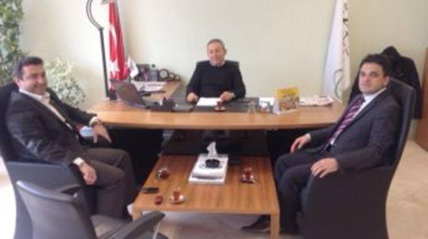 Başkan V. Bakıcı'dan Turgut &Ouml;zen&rsquo;i Ziyaret