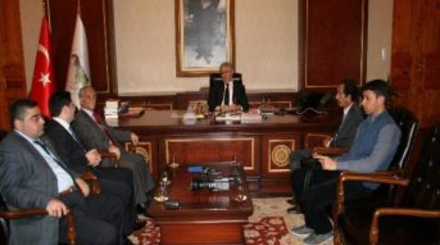 Kkdgc Y&ouml;netim Kurulu Vali Ey&uuml;p Tepe&rsquo;yi Ziyaret Etti