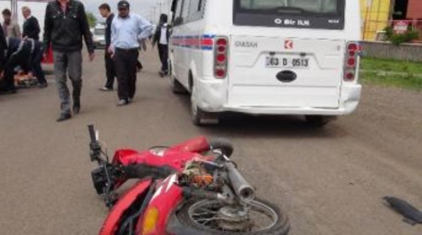 Siverek'te Trafik Kazası: 1 Yaralı