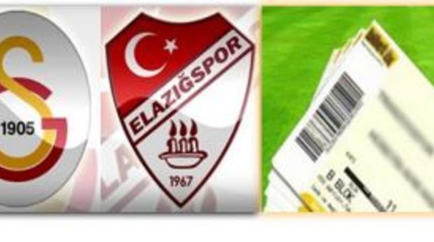 Galatasaray Elazığspor ma&ccedil; biletleri a&ccedil;ıklandı