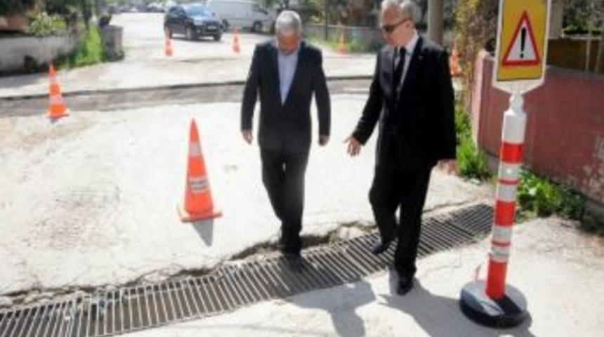 Başkan Pekel Kavşak D&uuml;zenleme &Ccedil;alışmalarını İnceledi