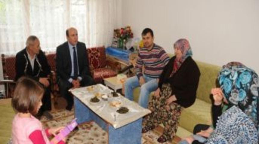 Başkan Ok'tan Şehit Ailesine Ziyaret