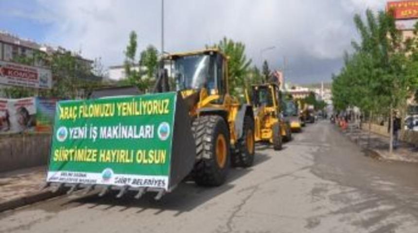 Siirt Belediyesi Ara&ccedil; Filosuna 5 Yeni Ara&ccedil; Daha Kattı