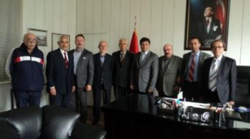 &Ouml;demiş Kent Konseyi Y&ouml;netimi, İl&ccedil;e Emniyet M&uuml;d&uuml;r&uuml; Metin&rsquo;i Ziyaret Etti